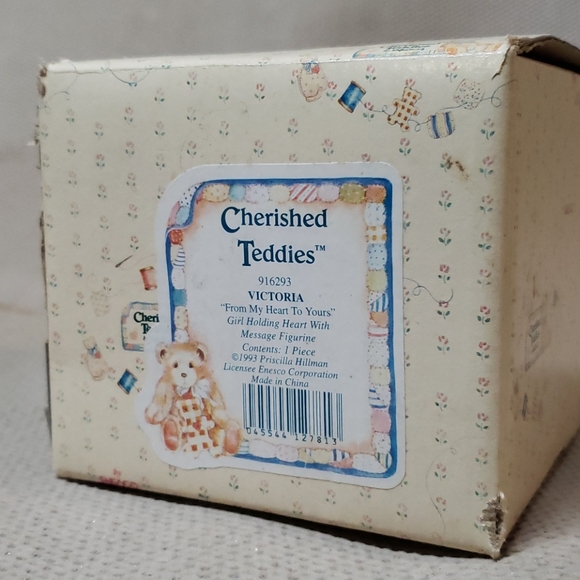 Cherished Teddies Victoria, from my heart to yours - Picture 4 of 6